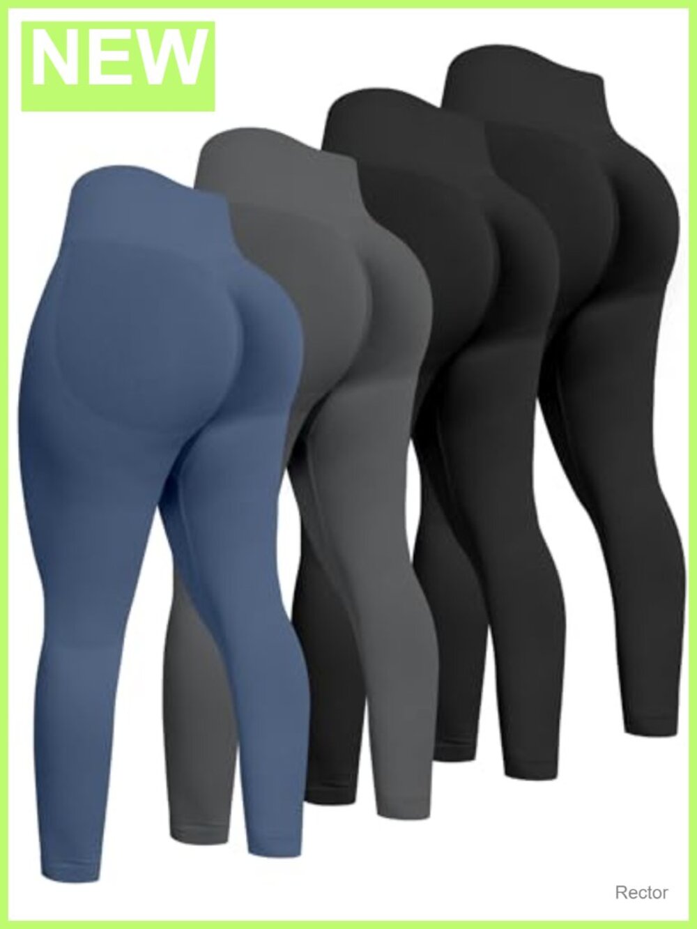 Women's High Waisted Seamless Workout Leggings Butt Lifting Gym